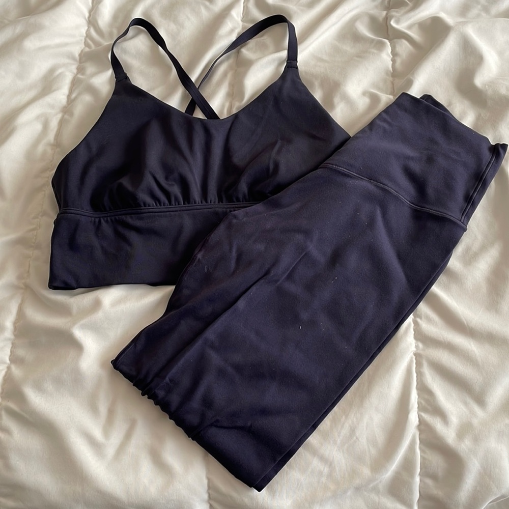 Aerie sports bra and leggings set